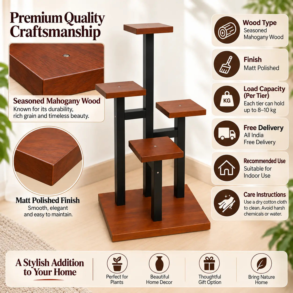 4_Tier_Indoor_Plant_stand_features