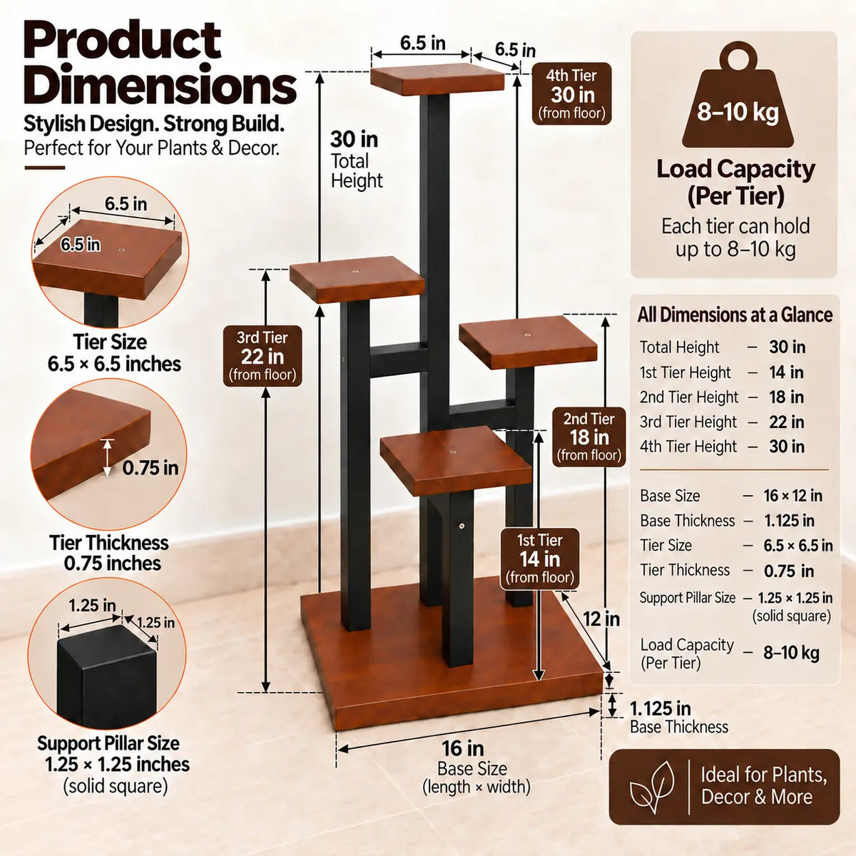 4_Tier_Indoor_Plant_stand_size