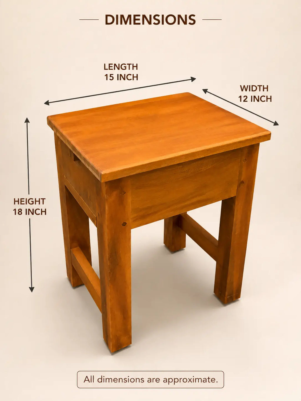 Stool_Coconut_Scraper_Dimensions